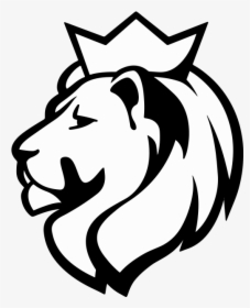 Transparent Royal Lion Png - Lion Clipart Balck And White, Png Download, Free Download