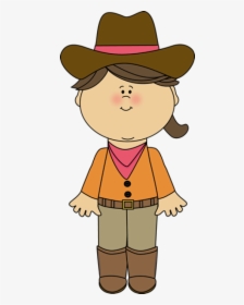 Cowgirl Kid Clipart, HD Png Download, Free Download