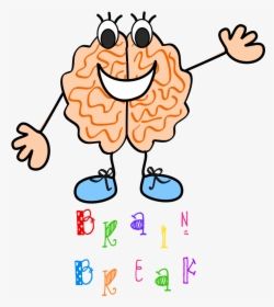 Thinking Brain Cliparts - Clip Art Brain Break, HD Png Download, Free Download
