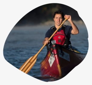 Ndp Mp Romeo Saganash Proposes "canoe And Paddle Program - Justin Trudeau Rafting, HD Png Download, Free Download