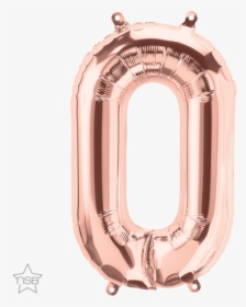 Balloon Letters Rose Gold O, HD Png Download, Free Download