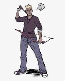 Clint Barton Hawkeye What A Nerd Nikarts - Clint Barton Fanart, HD Png Download, Free Download