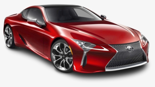 Cherry Red Lexus Lc 500h Car Png Image - Lexus Png, Transparent Png, Free Download
