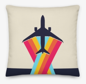 12 Pillow"  Class= - Airplane, HD Png Download, Free Download