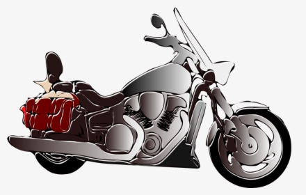 Motorcycle, Motorbike, Bike, Transportation, Transport - Cartoon Bike Png, Transparent Png, Free Download