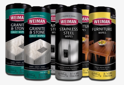 Granite, Stainless And Furniture Cleaning Wipes - Cosmetics, HD Png Download, Free Download