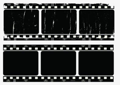 Movies Vector Negative - Movie Film Negatives, HD Png Download, Free Download