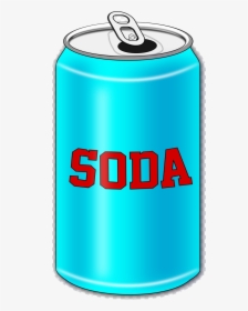 Soda Can Soft Drink Clipart Transparent Png - Soft Drink Can Clipart, Png Download, Free Download