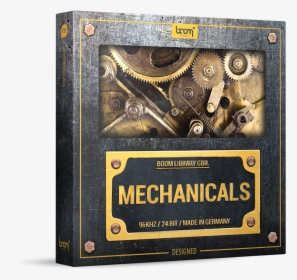 Mechanical Sound Effects Library Product Box - Boom Library Mechanicals Construction Kit, HD Png Download, Free Download