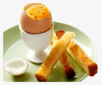 Soft Boiled Egg With Soldiers - Runny Eggs And Soldiers, HD Png Download, Free Download