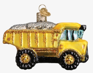 Dump Truck Old World Glass Ornament - Model Car, HD Png Download, Free Download