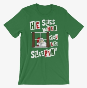 Creepy Santa T-shirt - Active Shirt, HD Png Download, Free Download