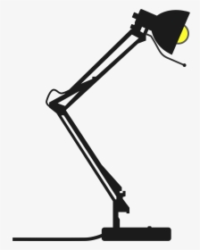 Lamp Clipart Desk Top - Desk Lamp Vector Png, Transparent Png, Free Download