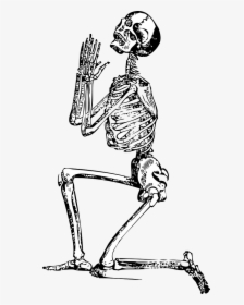 Transparent Dabbing Skeleton Png - Skeleton Praying Png, Png Download, Free Download