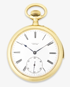 Patek Philippe Minute Repeater Pocket Watch By Tiffany - Pocket Watch, HD Png Download, Free Download