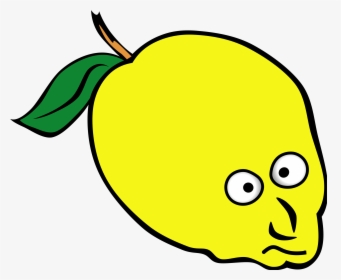 Cartoon Lemon Clip Arts - Lemon Clip Art, HD Png Download, Free Download