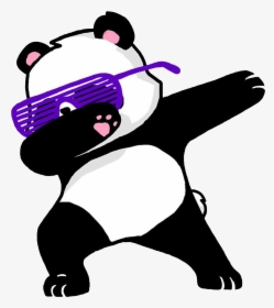 Panda Clipart Dabbing - Dabbing Panda, HD Png Download, Free Download