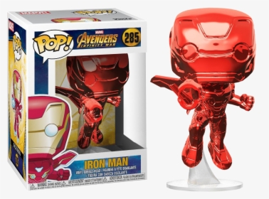 Infinity War - Red Chrome Iron Man Funko Pop, HD Png Download, Free Download