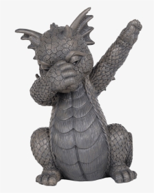 Dabbing Dragon Garden Statue - Dabbing Dragon Statue, HD Png Download, Free Download