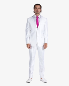 White Tuxedo Suit Png Free Image Download - Formal Wear, Transparent Png, Free Download