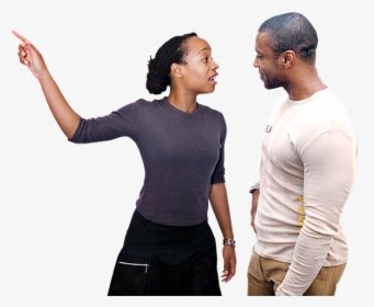 People Pointing Png - Standing, Transparent Png, Free Download