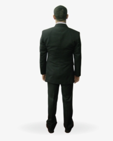 Black Suit Back Png - Back Man In Suit Png, Transparent Png, Free Download