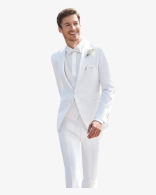 White Tuxedo Suit Png Image Download - White Tuxedo Suit For Wedding, Transparent Png, Free Download