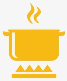 Put The Lids Into A Pan Of Boiling Water For Several - Boiling Water Icon Png, Transparent Png, Free Download