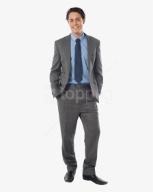 Man In A Suit Png - Man In Suit On Transparent Background, Png Download, Free Download