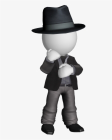 Man With Suit - 3d Man In A Suit, HD Png Download, Free Download