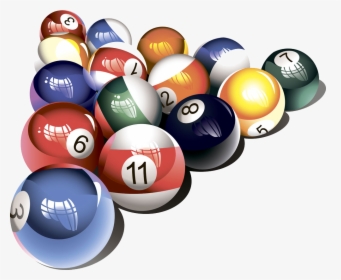 Billiard Balls Png - Pool Table Ball Png, Transparent Png, Free Download