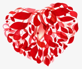 Rojo Corazón Día De San Valentín - Lồng Đèn Trái Tim, HD Png Download, Free Download