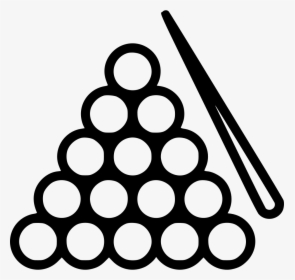 Billiard Cue Billiards Balls Game Sport Competition - Circle, HD Png Download, Free Download