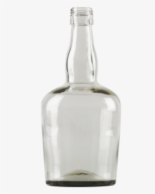 Whiskey Distilled Beverage Rum Gin Bottle - Transparent Background Glass Bottle Png, Png Download, Free Download
