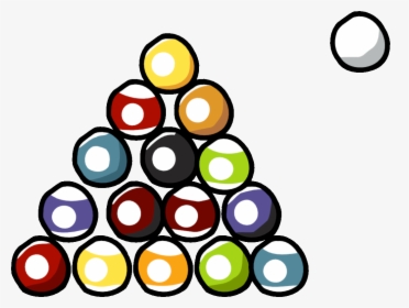 Pool Balls - Scribblenauts Unlimited Ball, HD Png Download, Free Download