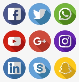 Transparent Background Social Media Icons, HD Png Download, Free Download