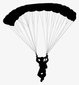 Paratrooper,air Sports,parachute - Parachuting, HD Png Download, Free Download