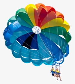 Transparent Paragliding Png - Transparent Background Paragliding Clipart, Png Download, Free Download
