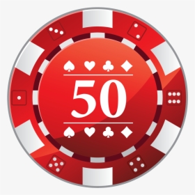 Blue Poker Chip Png, Transparent Png, Free Download