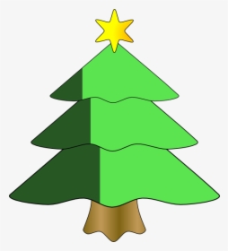 Christmas Tree Clip Art - Christmas Tree Images Cartoon, HD Png Download, Free Download