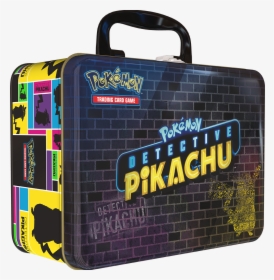 En Pdp Collectors Tin-982x1000 - Detective Pikachu Collector Chest, HD Png Download, Free Download