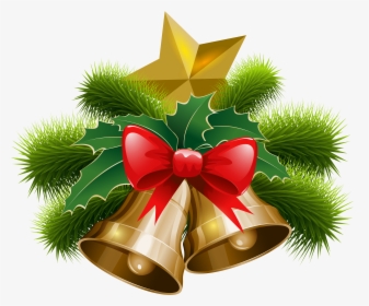 Png Bell Christmas, Transparent Png, Free Download