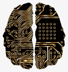 Brain, Circuit Board, Pcb, Computer, Electronics - Artificial Intelligence Clipart, HD Png Download, Free Download