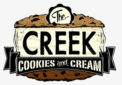 The Creek Cookies And Cream Logo - Creek Cookies And Cream, HD Png Download, Free Download