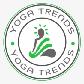 Yoga Trends Photoshop Png Illustrator Logo Design - Emblem, Transparent Png, Free Download