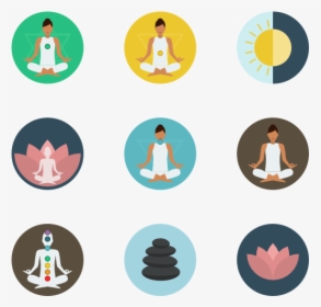 Download Yoga Png Photos For Designing Projects - Meditation Icon Clipart, Transparent Png, Free Download