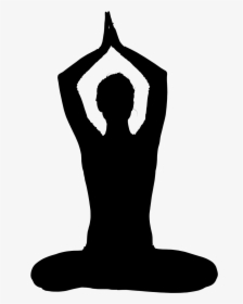 Yoga Clipart Black And White - Yoga Transparent, HD Png Download, Free Download