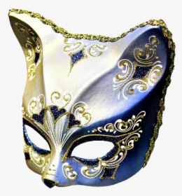 Mask, Cat, Carnival, Venice, Artifact, Artwork, Art - Carnival Mask Cat, HD Png Download, Free Download