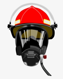 Firefighter Mask Clipart, HD Png Download, Free Download