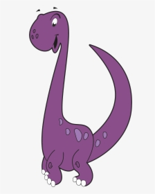 Purple Dinosaur Clip Arts - Purple Dinosaur Clipart, HD Png Download, Free Download